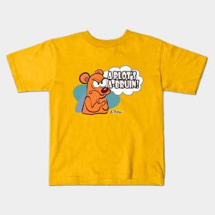 A Plot's A-Bruin! Kids T-Shirt